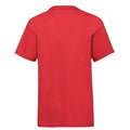 Rouge - Back - Fruit of the Loom - T-shirt VALUE - Enfant