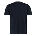Bleu marine - Back - Kustom Kit - T-shirt FASHION FIT - Homme