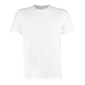Blanc - Front - Kustom Kit - T-shirt FASHION FIT - Homme