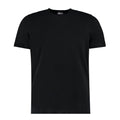 Noir - Front - Kustom Kit - T-shirt FASHION FIT - Homme