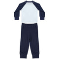 Bleu marine - Blanc - Back - Larkwood - Ensemble de pyjama long - Enfant