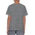 Gris foncé - Back - Gildan - T-shirt HEAVY COTTON - Enfant