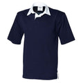Bleu marine - Front - Front Row - Polo - Homme