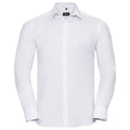 Blanc - Front - Russell Collection - Chemise formelle - Homme