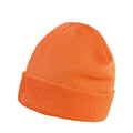 Orange fluo - Back - Result Winter Essentials - Bonnet d'hiver