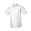 Blanc - Front - Russell Collection - Chemise formelle - Homme