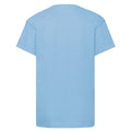 Bleu ciel - Back - Fruit of the Loom - T-shirt ORIGINAL - Enfant