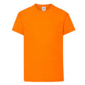 Orange - Front - Fruit of the Loom - T-shirt ORIGINAL - Enfant
