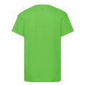 Vert clair - Back - Fruit of the Loom - T-shirt ORIGINAL - Enfant