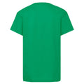 Vert - Back - Fruit of the Loom - T-shirt ORIGINAL - Enfant