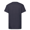 Bleu marine foncé - Back - Fruit of the Loom - T-shirt ORIGINAL - Enfant