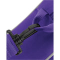 Violet - Gris clair - Side - Bagbase - Sac à bandoulière