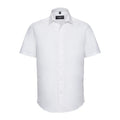 Blanc - Front - Russell Collection - Chemise - Homme