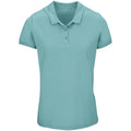 Turquoise - Front - SOLS - Polo PLANET - Femme