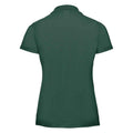 Vert bouteille - Back - Russell - Polo CLASSIC - Femme