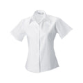 Blanc - Front - Russell Collection - Chemisier ULTIMATE - Femme
