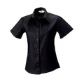 Noir - Front - Russell Collection - Chemisier ULTIMATE - Femme