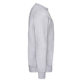 Gris chiné - Side - Fruit of the Loom - Sweat - Homme