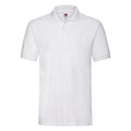 Blanc - Front - Fruit of the Loom - Polo PREMIUM - Adulte