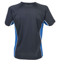 Bleu marine - Back - Finden & Hales - T-shirt TEAM - Enfant
