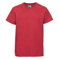 Rouge classique - Front - Jerzees Schoolgear - T-shirt CLASSIC - Enfant