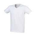 Blanc - Front - SF Men - T-shirt - Homme