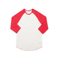 Blanc délavé - Rouge - Front - Superstar By Mantis - T-shirt - Adulte