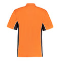 Orange - Graphite - Back - GAMEGEAR - Polo TRACK - Homme