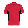 Rouge - Noir - Front - GAMEGEAR - Polo TRACK - Homme