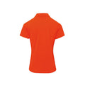 Orange - Back - Premier - Polo - Femme