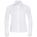 Blanc - Front - Russell Collection - Chemisier ULTIMATE - Femme