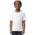 Blanc - Side - Gildan - T-shirt SOFTSTYLE - Enfant