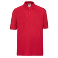 Rouge vif - Front - Russell - Polo - Enfant