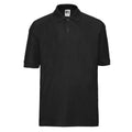 Noir - Front - Russell - Polo - Enfant