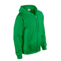 Vert vif - Side - Gildan - Veste à capuche - Homme