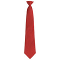 Rouge - Front - Premier - Cravate COLOURS FASHION - Adulte