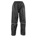 Noir - Front - Result - Pantalon imperméable PRO COACH - Adulte