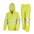Jaune - Front - SAFE-GUARD by Result - Ensemble veste et pantalon imperméables - Adulte