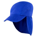 Bleu roi - Front - Result Headwear - Casquette légionnaire - Enfant
