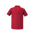 Rouge classique - Back - Russell - Polo AUTHENTIC - Homme