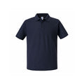 Bleu marine - Front - Russell - Polo AUTHENTIC - Homme