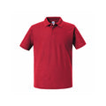 Rouge classique - Front - Russell - Polo AUTHENTIC - Homme