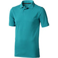 Eau - Front - Elevate - Polo manches courtes Calgary - Homme