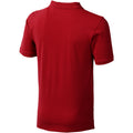 Rouge - Back - Elevate - Polo manches courtes Calgary - Homme