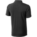 Anthracite - Back - Elevate - Polo manches courtes Calgary - Homme