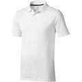 Blanc - Front - Elevate - Polo manches courtes Calgary - Homme