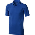 Bleu - Front - Elevate - Polo manches courtes Calgary - Homme