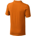 Orange - Back - Elevate - Polo manches courtes Calgary - Homme