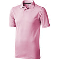 Rose clair - Front - Elevate - Polo manches courtes Calgary - Homme