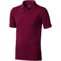 Bordeaux - Front - Elevate - Polo manches courtes Calgary - Homme